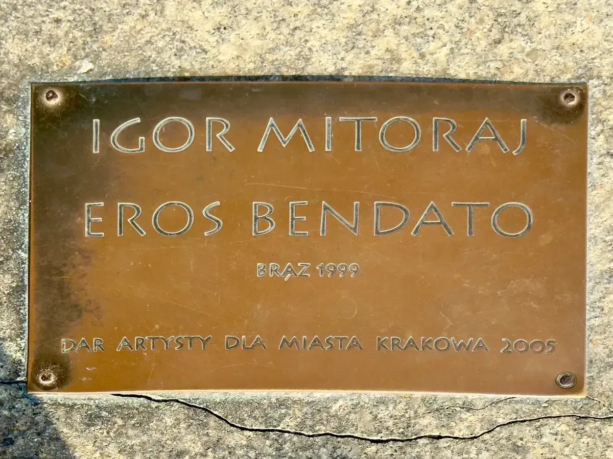 Igor Mitoraj in Kraków — Igor Mitoraj