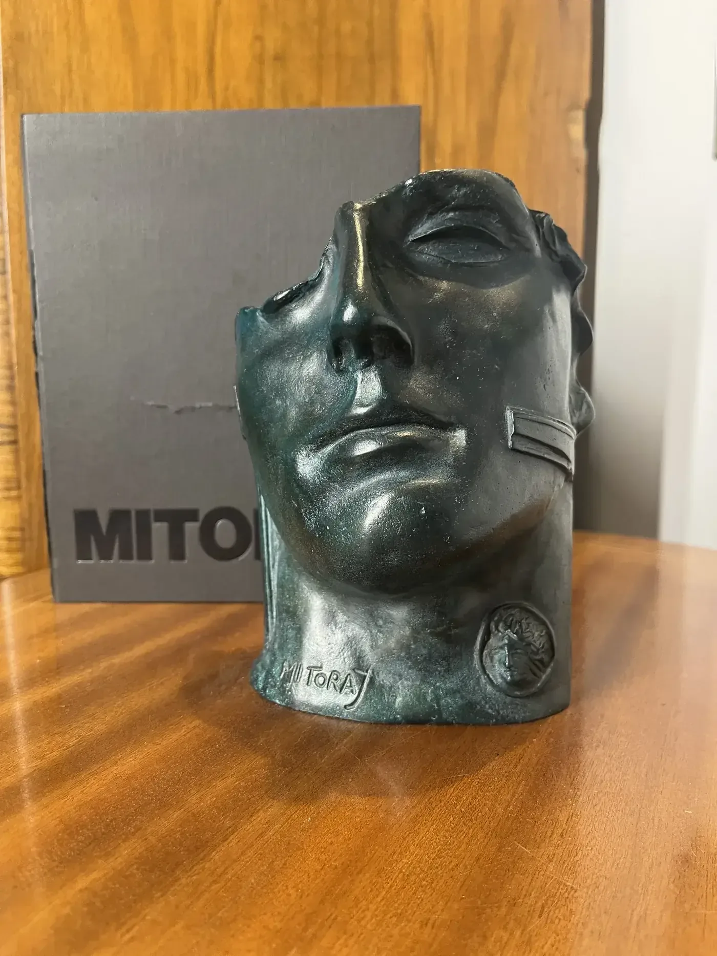 Centurione II (1987) — Igor Mitoraj, dark patina bronze, signed MITORAJ, Pietrasanta foundry, Ed. 1500