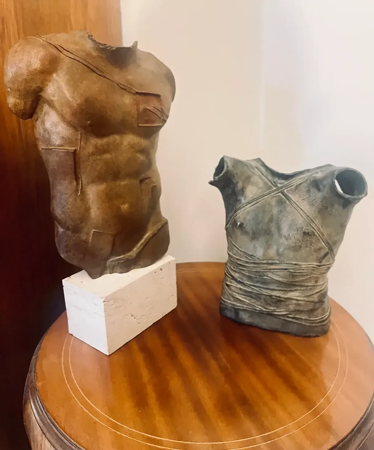 Persée (1988) — Igor Mitoraj, bronze torso, private collection